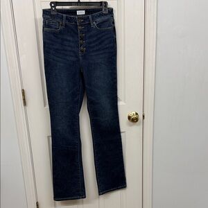 Market & Spruce Dark Wash Boot Cut Jean: 6
